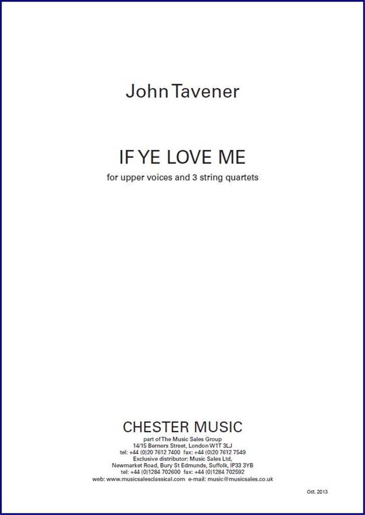 If Ye Love Me